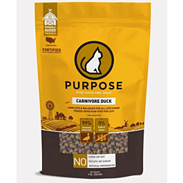 Purpose Freeze Dried Cat Food Carnivore Duck 9oz ePet.hk