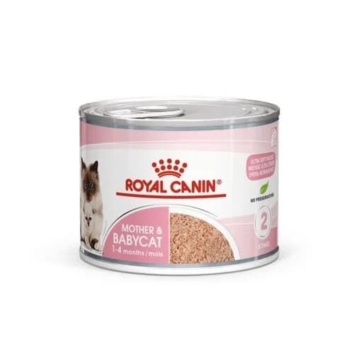 Royal Canin Cat Canned Food Mother Babycat Ultra Soft Mousse 195g ePet.hk Free Delivery