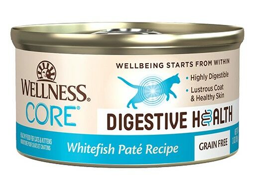 Wellness CORE Digestive Health Cat Canned Food Whitefish Pate