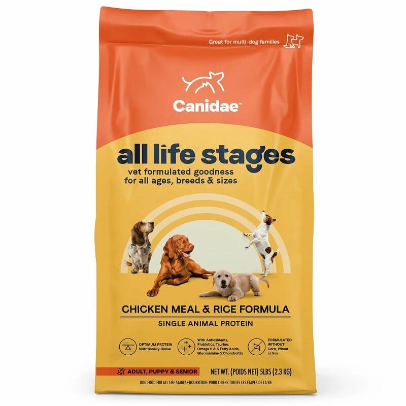 Canidae Dog Food All Life Stages Chicken Meal Rice ePet.hk Free Delivery