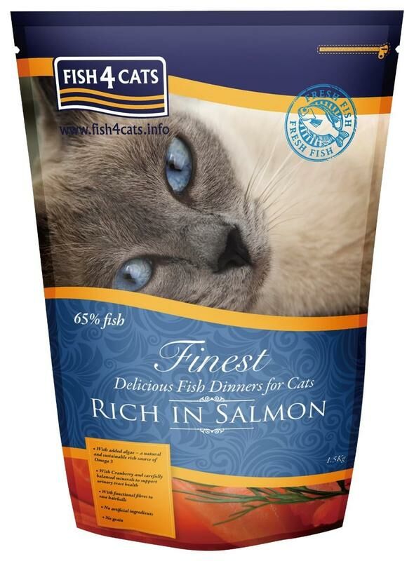 Fish4Cats Cat Food Grain Free Finest Salmon 1.5kg ePet.hk