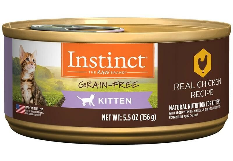 Nature s Variety Instinct Cat Canned Food Grain Free Chicken