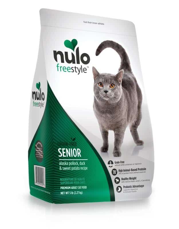 Nulo Senior Cat Food FreeStyle Grain Free Alaska Pollock Duck