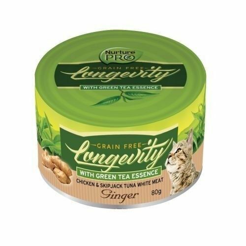 Nurture Pro Longevity Cat Canned Food Chicken Skipjack Tuna