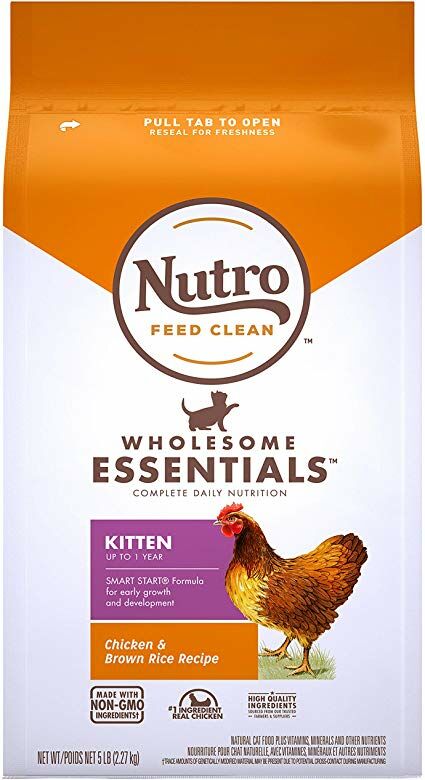 Nutro Cat Food Kitten Chicken Brown Rice 3lb ePet.hk Free