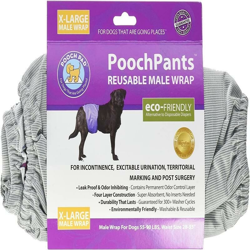 PoochPad 美國狗墊- 可重複使用狗仔仔尿布褲(加大碼) | ePet.hk | 免費送貨