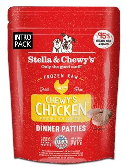 Stella Chewys Dog Food Frozen Raw Dinner Patties Chewy s