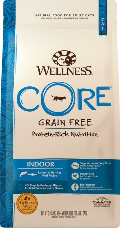 Wellness CORE Grain Free Cat Food Indoor Salmon Herring