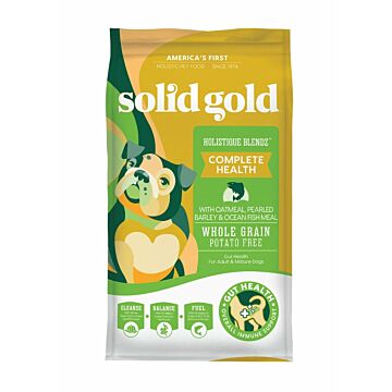 Solid Gold Dog Food - Holistique Blendz - Oatmeal Pearled Barley & Ocean Fish Meal 12lb