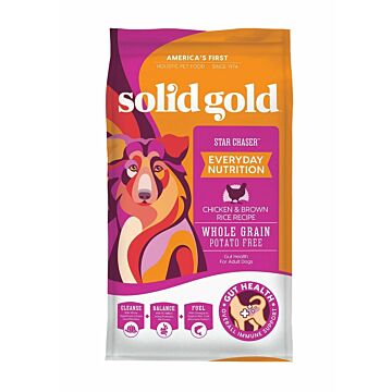 Solid Gold Dog Food - Star Chaser - Chicken & Brown Rice 4lb