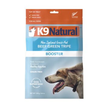 K9 Natural Beef Green Tripe Freeze Dried Booster 250g