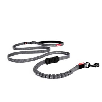 EZYDOG - Zero Shock Lite Leash - Grey 48in