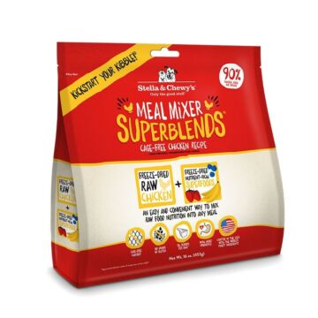 Stella & Chewys Dog Food - Freeze-Dried SuperBlends Meal Mixer - Chicken 16oz