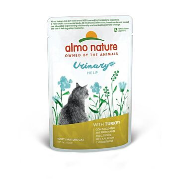 Almo Nature Functional Cat Pouch - Urinary Help - with Turkey