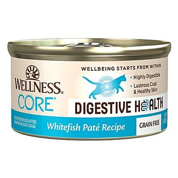 Wellness CORE Digestive Health Cat Canned Food - Whitefish Pate 3oz