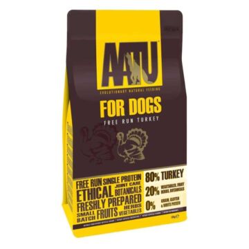 AATU Grain Free Dog Food - Single Protein - Turkey 1.5kg