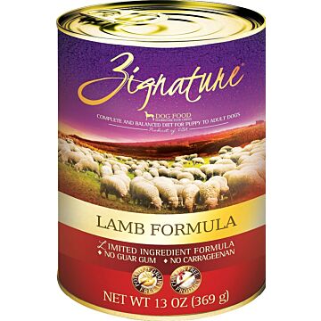 Zignature Dog Canned Food - Limited Ingredient Formula - Lamb 13oz