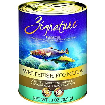 Zignature Dog Canned Food - Limited Ingredient Formula - Whitefish 13oz