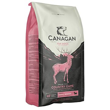 Canagan Grain Free Country Game Small Breed Dry Dog Food - Duck, Venison & Rabbit (2 kg)