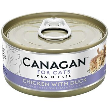 Canagan Grain Free Canned Cat Food - Chicken with Duck 75g