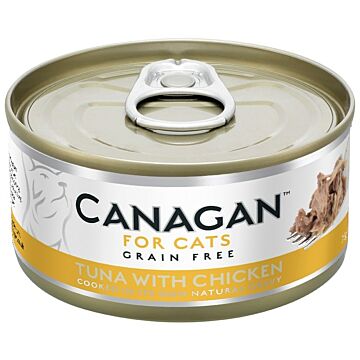Canagan Grain Free Canned Cat Food - Tuna with Chicken 75g
