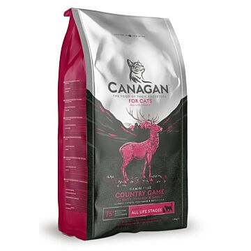 Canagan Grain Free Country Game Dry Cat Food - Duck, Venison & Rabbit (1.5 kg)