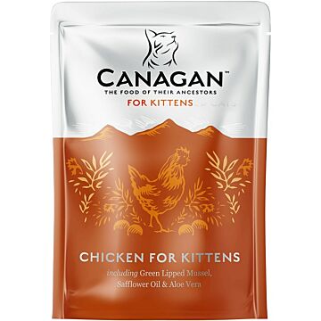 Canagan Grain Free Cat Pouch - Kittens - Chicken 85g