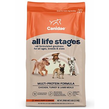 Canidae Dog Food - All Life Stages - Multi-Protein Formula 40lb