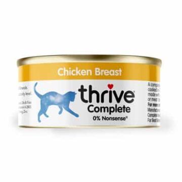 Thrive 整全貓貓鮮肉罐頭 - 100%鮮雞胸肉 75g