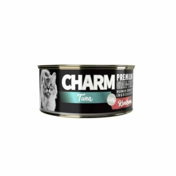 CHARM Canned Cat Food - Tuna Flake With Crab Stick Topping in Gravy 80g
