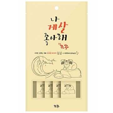 Chogong Cat & Dog Treat - I Love Crab - Red Crab & Chicken 4x15g