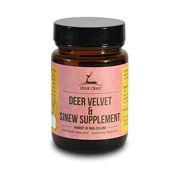 Dear Deer Cat & Dog Supplement - Velvet & Sinew (100 Tablets)