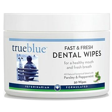 TrueBlue Fast & Fresh Dental Swipes