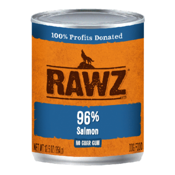 Rawz Dog Canned Food - 96% Salmon 354g