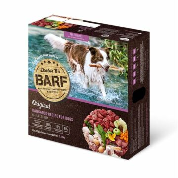 Dr.B's BARF Dog Frozen Food - Kangaroo Recipe 2.72kg