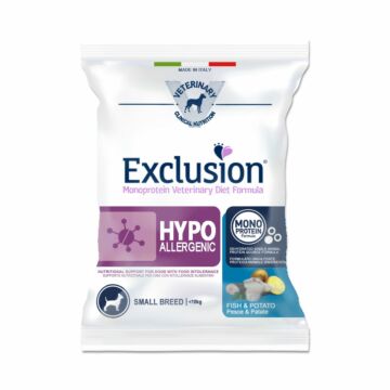 Exclusion Veterinary Diets Dog Food - Hypoallergenic - Fish & Potato for Small Breed 80g (Trial)
