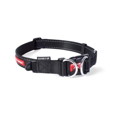 EZYDOG - Double Up Dog Collar - Black XL