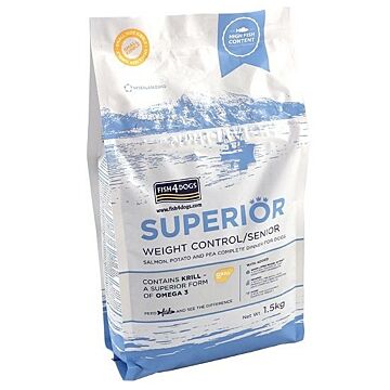 Fish4Dogs Superior Complete Weight Contorl Dog Dry Food - Small Bite 