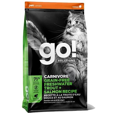 Go SOLUTIONS Cat Food Carnivore Grain Free Trout Salmon