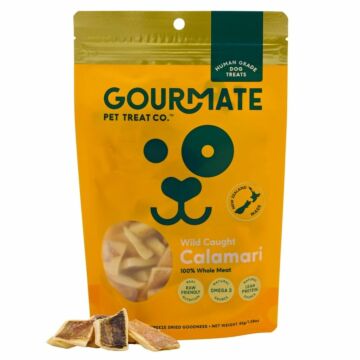 Gourmate Dog Treats - Freeze Dried Calamari 45g