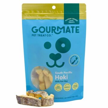 Gourmate Dog Treats - Freeze Dried Hoki Fillet 45g