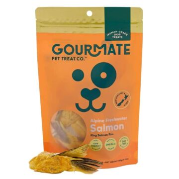 Gourmate Dog Treats - Freeze Dried Salmon Fillet & Fin 100g