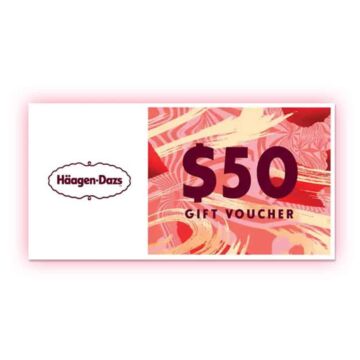 Haagen-Dazs Gift Voucher HK$50 