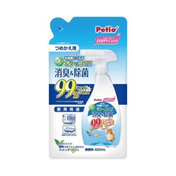 Petio Happy Clean Sterilization & Deodorization Spray for Dog Toilet 400ml (Refill) 