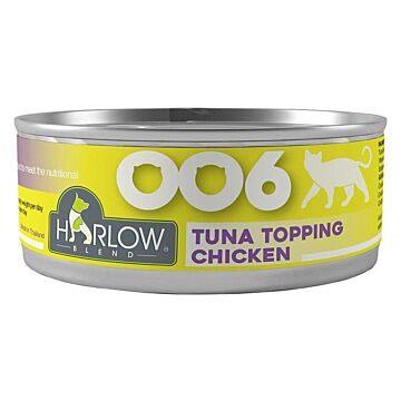 Harlow Blend Cat Wet Food - Grain Free Tuna in Gravy Topping Chicken