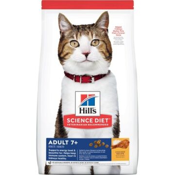 Hills Science Diet Senior Cat Food - Adult 7+