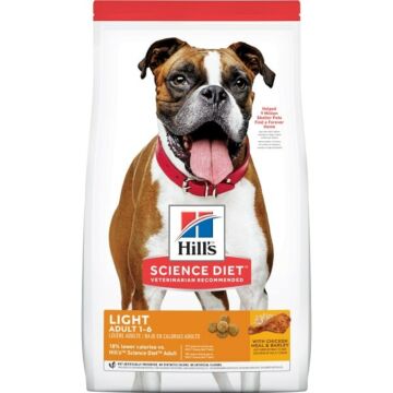 Hills Science Diet Dog Food - Light Adult 15kg