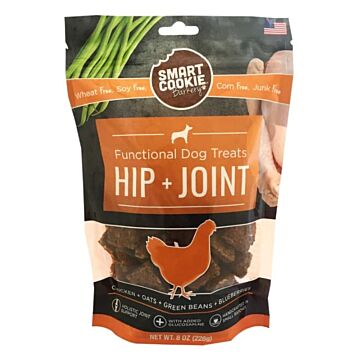 Smart Cookie Dog Functional Treat - Hip & Joint - Chicken Oats & Blueberries 8oz