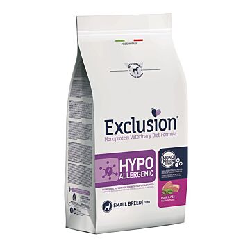 Exclusion Veterinary Diets Dog Food - Hypoallergenic - Pork & Pea for Small Breed 2kg