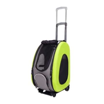 IBIYAYA EVA 4 in 1 Wheeled Pet Carrier - Apple Green